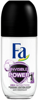 Fa Invisible Roll On Deodorant, 50ml