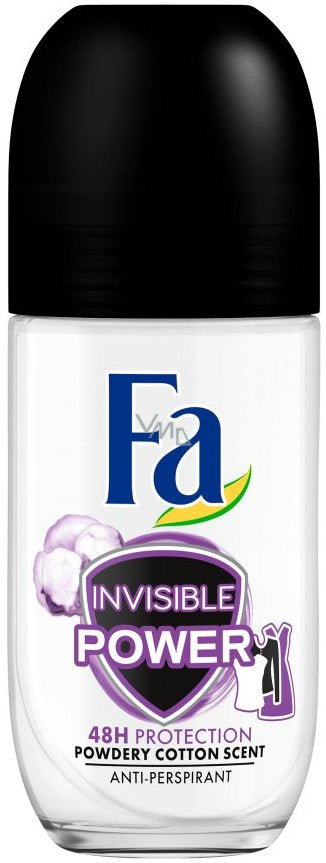 Fa Invisible Roll On Deodorant, 50ml