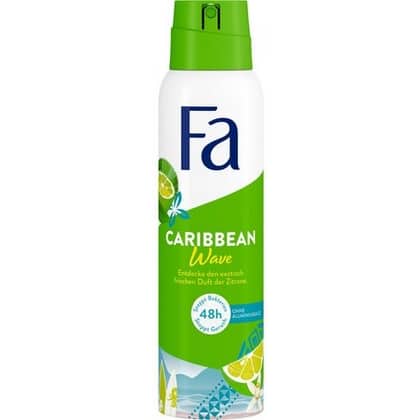 Fa Caribbean Fresh Deodorant Spray, 150ml