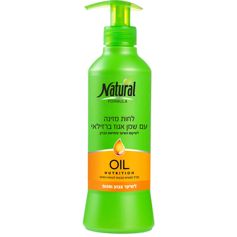 Natural Formula Moist W/ Brazilian Almond Shiny Tinted Hair 450ml